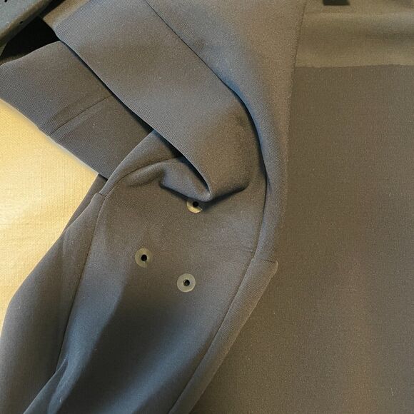 Lululemon Neoprene Black Running Hoodie Side Zip Men's Medium - Picture 4 of 10